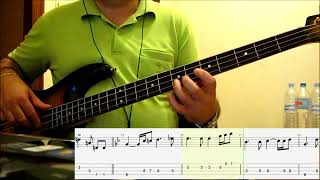 Nino Bravo -  America Bajo  Bass Cover with TAB