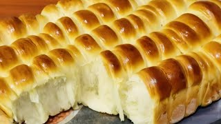 O melhor pão caseiro do mundo! Conhecido também como pão algodão, ele fica fofinho.