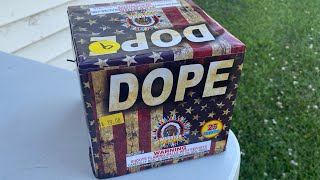 Dope by Warrior Fireworks ~ 25 shots