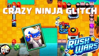 Sneaky Ninja Glitch HQ7 Rush Wars & Getting MEGA RICH!