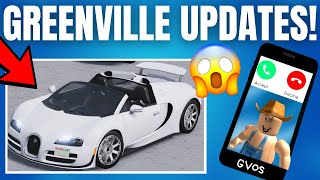 INSANE FUTURE GREENVILLE UPDATES!!! (PHONES, GUNS, BUGATTI)