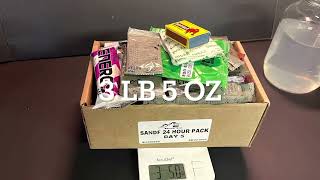 SERAC 24 hour ration from @BlindFox Part 1: The unboxing