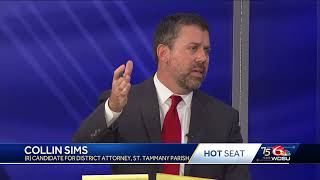 Velocity Agency | Collin Sims - Talks about Bad Check Divion on WDSU Hot Seat