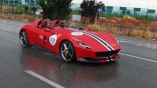 1000 Miglia 2024 Ferrari Tribute passaggio da Grumello Del Monte 11 giugno