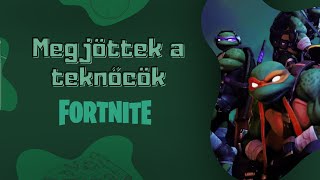 Megjöttek a teknőcök - Fortnite