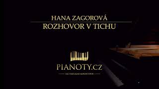 Hana Zagorová - Rozhovor v tichu (klavírní doprovod / karaoke)