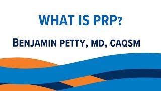 What is Platelet Rich Plasma Therapy? | Dr. Benjamin Petty Explains Orthobiologics | EmergeOrtho