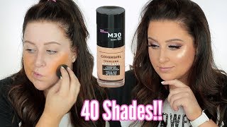 NEW COVERGIRL TRUBLEND MATTE MADE 12 HOUR WEAR TEST REVIEW!!