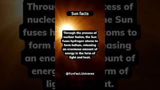 Unleashing the Sun's Energy Generation #shorts #universefacts #subscribe