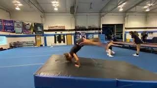 my second back handspring part 2