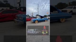 Hardtops vs droptops #vert #caprice #impala #bigrims #Daytons #donks #carshow #Floridaclassic