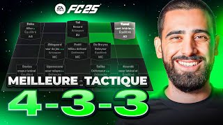 LA MEILLEURE TACTIQUE PERSO EN 433 A UTILISER POUR LE DÉBUT DE EA FC 25 + GAMEPLAY !