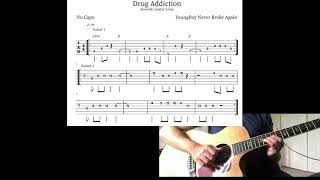 YoungBoy Never Broke Again - Drug Addiction (Guitar Loop with Tab)