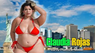 Claudia Rojas ~ Plus Size Curvy Model Bio & Fact 2024