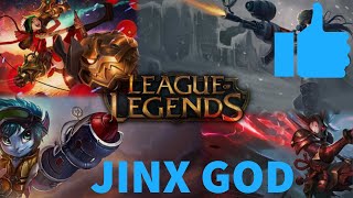 Jinx Monatage #3 - JINX GOD - League of Legends