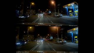 Viofo A129 Plus vs A119 V3 HDR On - night CPL - original videos