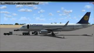 Microsoft Flight Simulator X. Aerosoft A320. Барселона - Танжер