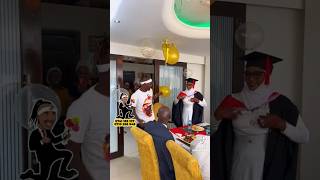 Moyadavid1 surprises a Somali lady during her Graduation 🎓 party