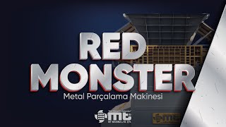 Red Monster Metal Shredder Machine | Metal Parçalama Makinesi