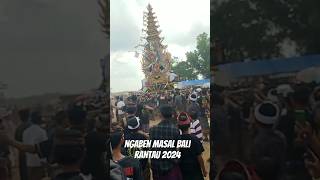 Prosesi pengabenan masal 2024 Bali Lampung