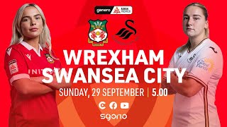 FULL MATCH: Wrexham v Swansea City | Genero Adran Premier | English language commentary