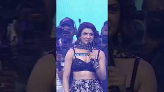 Cutie #SamanthaRuthPrabhu at #KushiMusicalConcert 😍💙| #Samantha #Kushi #VijayDevarakonda #Shortsfeed