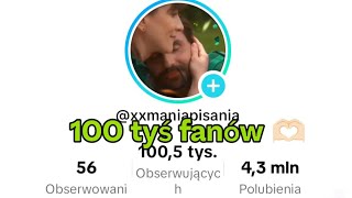 100 tyś widzów🩷, Dziękuje wam!