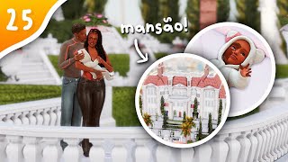 morando na MAIOR MANSÃO de simswood 💸 (a adaptação tá difícil) l The Sims 4 Desafio Da Lama a Famas