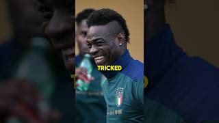 Balotelli’s Prank On Micah Richards 🤣😳 #football #soccer #italy #viral #fyp #funny