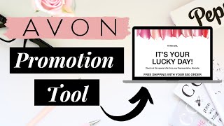 Avon Promotion Tool: How to Use, Edit & Grow Email List!