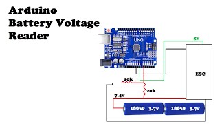 Arduino Battery Voltage Meter