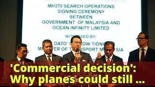 'Commercial decision': Why planes could still vanish into thin air like MH370