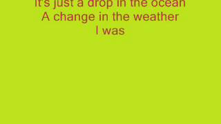 ron pope a drop in the ocean lyrics