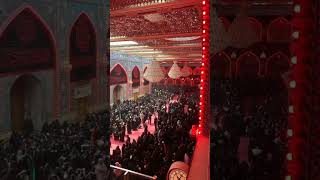 حرم امام حسین ع کربلا imam Hussain as Shrine #muharram2022 #imamhussain #karbala #shia #Azadari