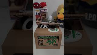 🐼😍📦🪙 COIN BANK LITTLE PANDA BAMBOO! #shortvideo ##viral #trending