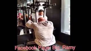 Big Ramy shoulders exercise