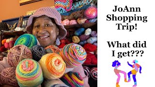 Joann SALES spotlight! Shopping Trip! 💃 COME ALONG! @micro.Iive24on #yarnhaul #newyarn