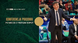 Konferencja prasowa po meczu WKS Śląsk Wrocław - Trefl Sopot (10.04.2023 r.)