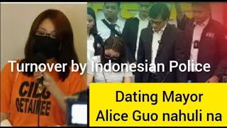 Pagdating ni Dating Mayor Alice Guo lulan ng private Jet kasama si DILG SEC. Benhur Abalos #aliceguo