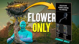 Elden Ring DLC But My Weapon is a SUNFLOWER - OP WARNING!