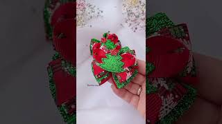 МНОГО ЗЕЛЁНОГО 🎄🎄🎄 ЯРКИЕ БАНТИКИ РУЧНОЙ РАБОТЫ 🎀 #обзор #diy #shorts #бантики