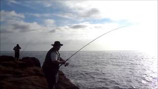 Shore jigging, Fuerteventura, February 2013