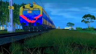 (Trainz Simulator Android) | emu tower car new train |  memu train |