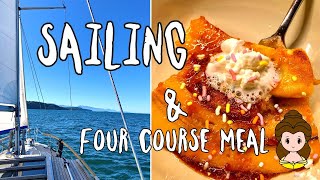 Our Beauty and the Beast Sail | 41' Ketch Strait of Juan de Fuca Sailing