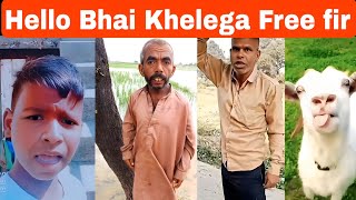 😂Hello Bhai Khelega Free Fir || Funny Tik Tok Video 🤪 Ham santosh Pagal na hai