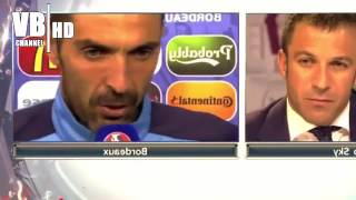 Germania vs Italia 7 6 dcr: Intervista ad un commosso BUFFON