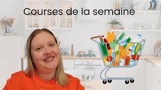 Retour de courses de la semaine | Pique-nique et régime