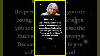 respect 💯 _ dr.APJ Abdul Kalam sir motivational quotes _#shorts