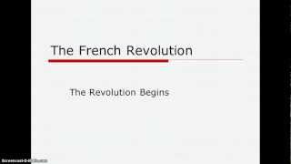 French Revolution Part 1: Causes, Estates & Tennis Court Oath