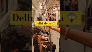 Delhi famous metro 😱🚇 #angelaanvi #delhi #metro #viral #shorts #cute #yoitubeshorts